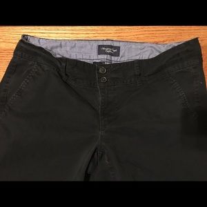 AEO American Eagle black slacks office or school
